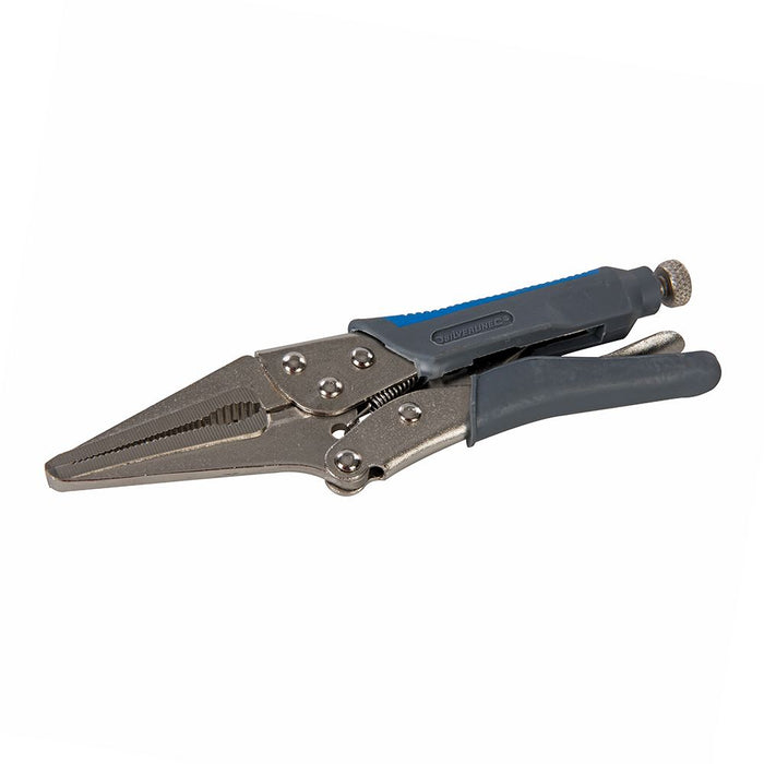 Self Locking Soft-Grip Long Nose Pliers - 165mm