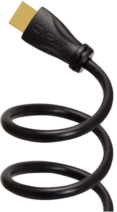 High Speed 4K UHD HDMI Lead with Ethernet, Male to Male, Flexiform, 0.7m