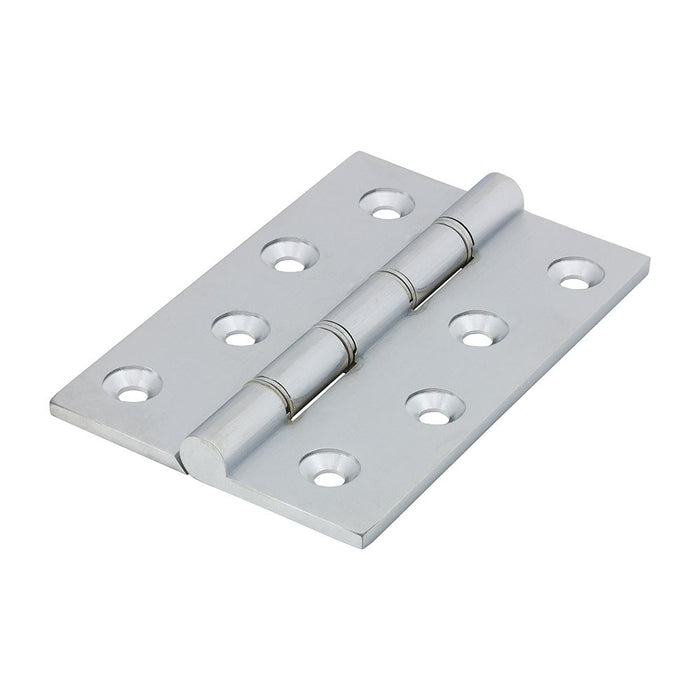 Double Stainless Steel Washer Hinge Satin Chrome