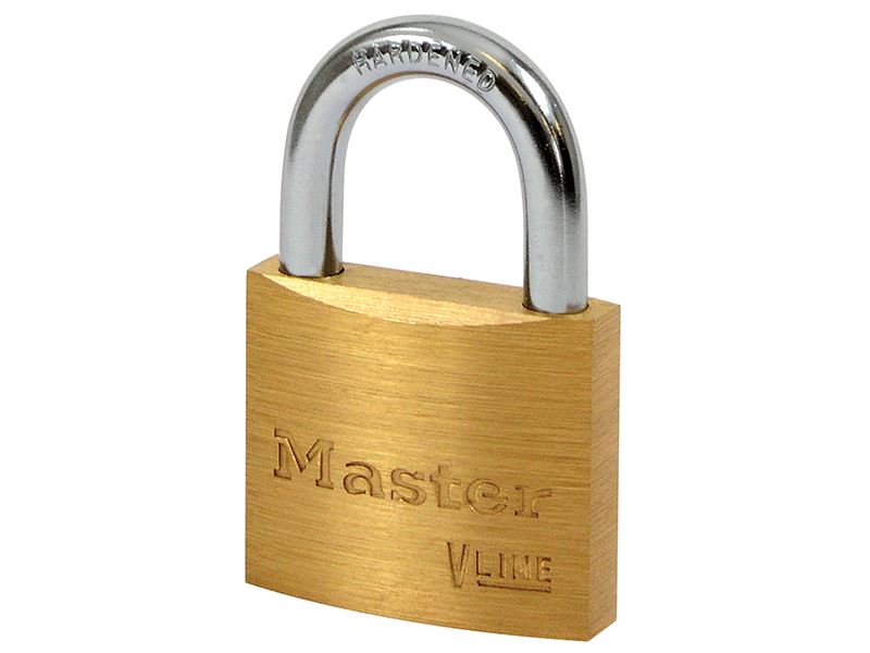 V Line Brass Padlocks