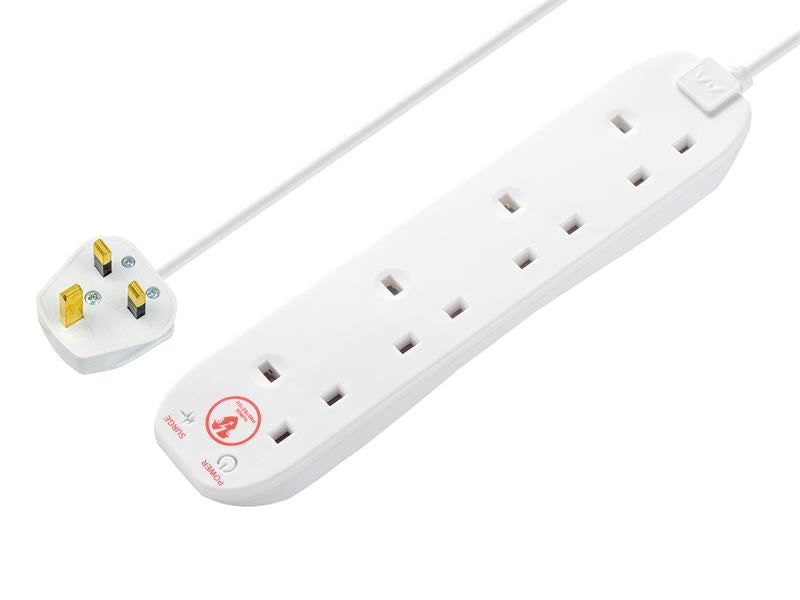 Surge Protected Extension Lead 2m