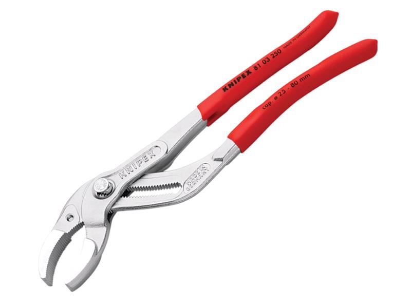 Plastic Pipe Gripping Pliers 80mm Capacity 250mm