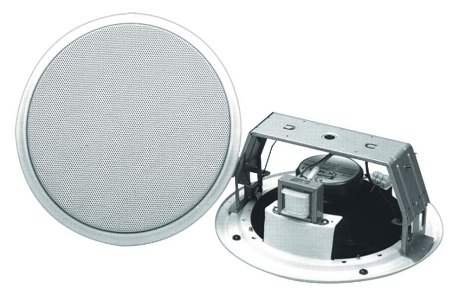 8" Coaxial Ceiling Speaker, 10W RMS 100V