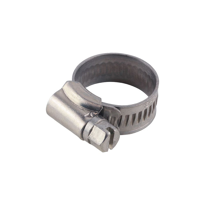 Worm Drive Screw Hose Clips - Stainless Steel. Various Sizes. Packs of 10