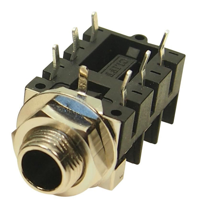 6.35mm PCB Mount Stereo Jack Socket