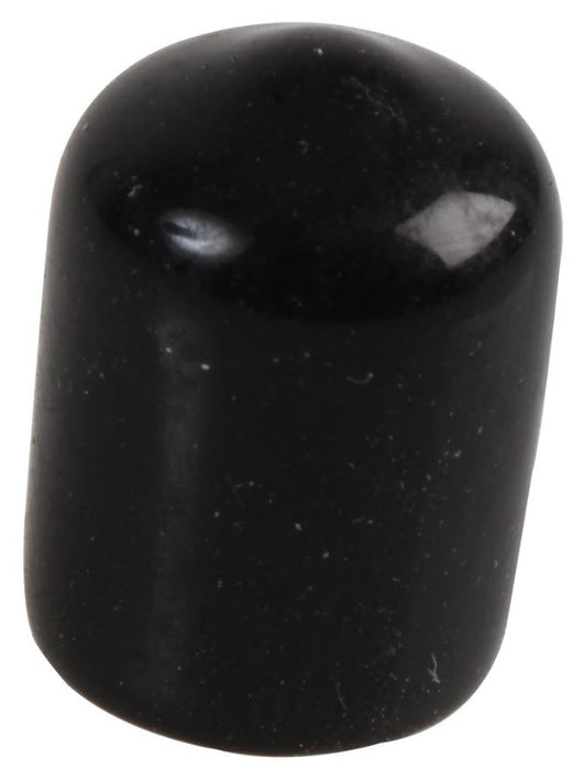 Black PVC Protective Dust Covers / Caps, BNC & TNC Jacks, 9.7x12mm