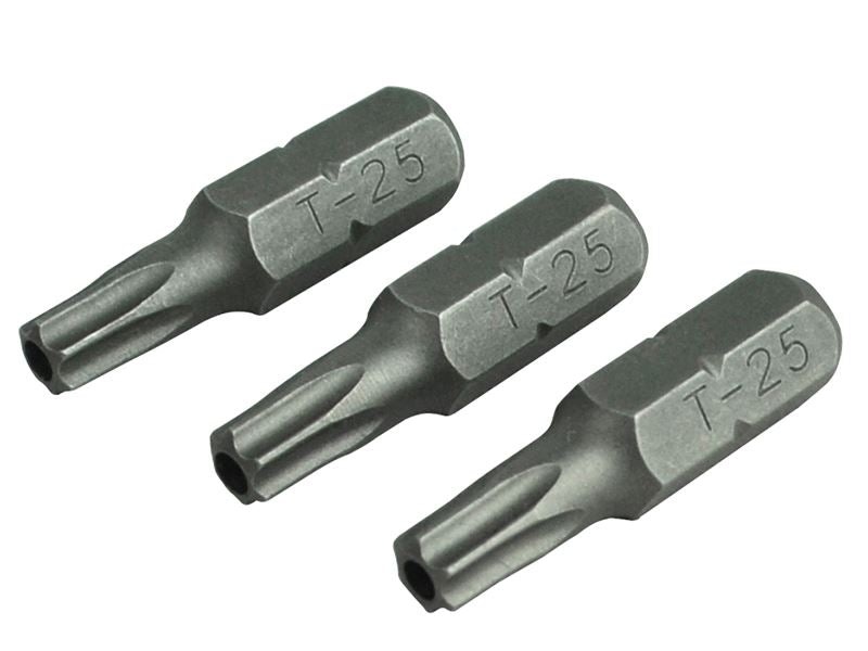 Security S2 Grade Steel Screwdriver Bits