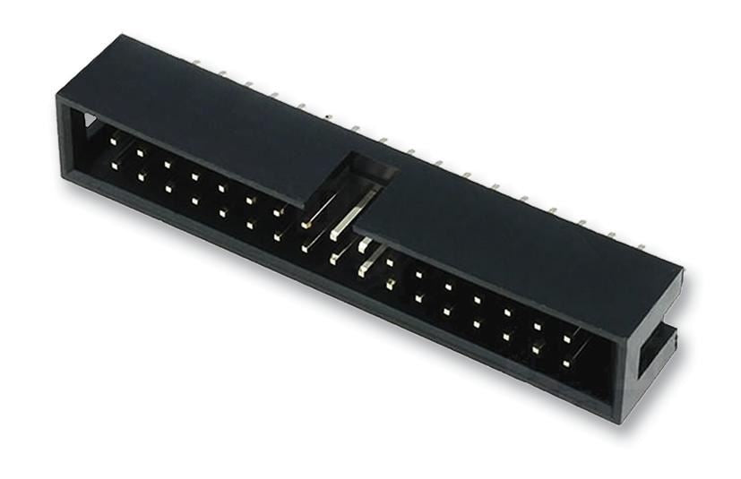 Header, Vertical, 2.54mm, 6 Way