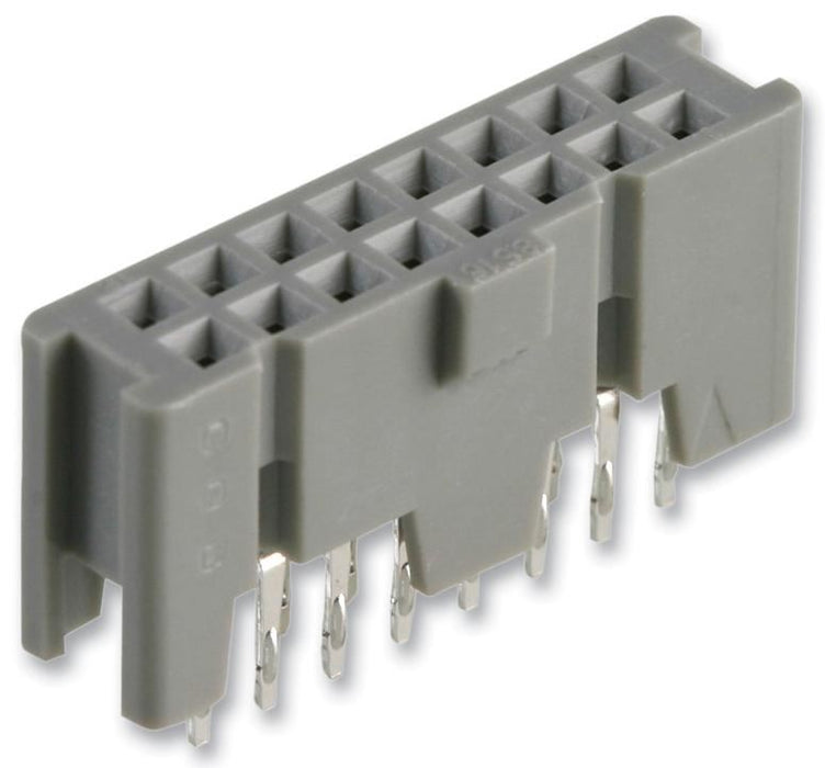 Socket, PCB, 16 Way