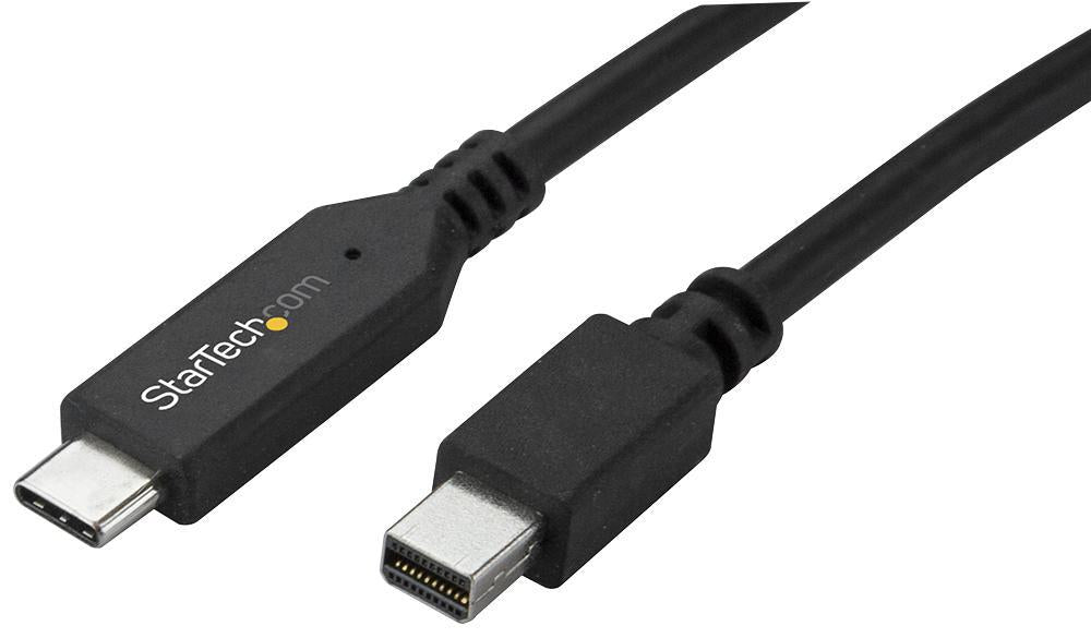 USB-C Male to Mini DisplayPort Male Adaptor Lead