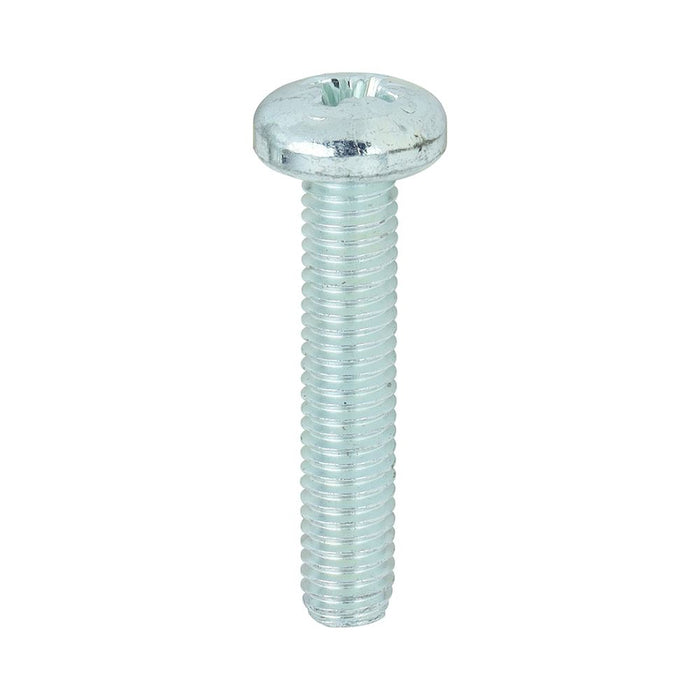 Machine Screw PZ2 PAN Zinc