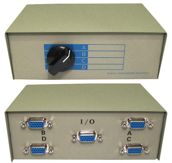 4 Port SVGA Switch Box