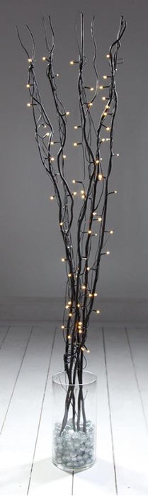 LED Christmas Twig Light Decorations - 1.2m