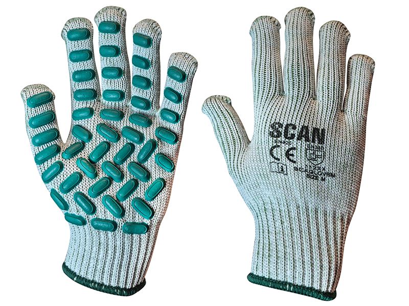 Vibration Resistant Latex Foam Gloves