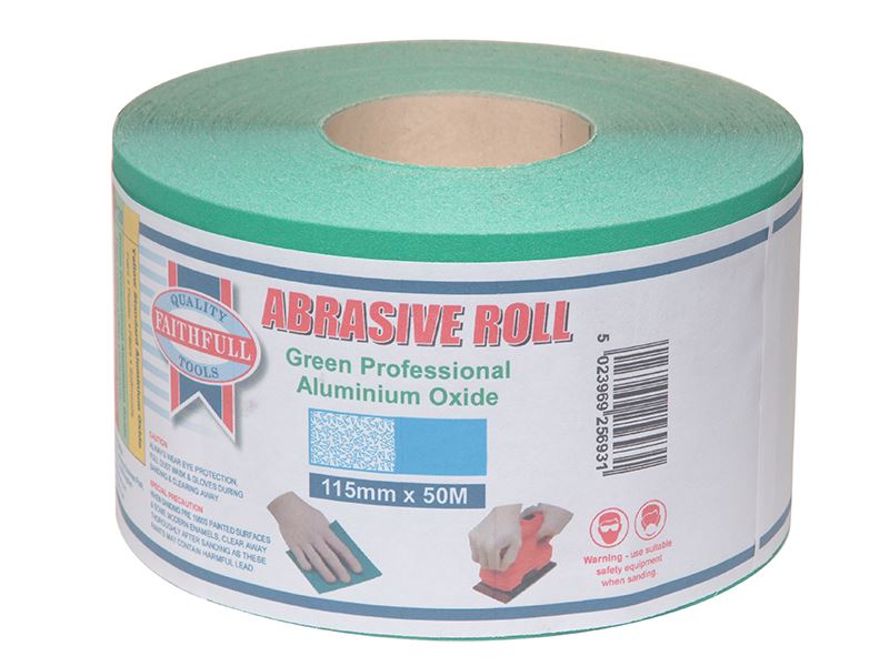 115mm Green Aluminium Oxide Paper Roll