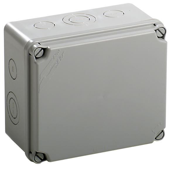 IP65 Polystyrene Junction Box Enclosure with Pre-moulded Cable Entries