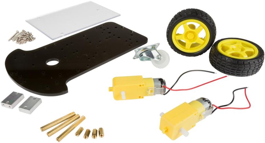 2WD Motor Chassis Robot Kit