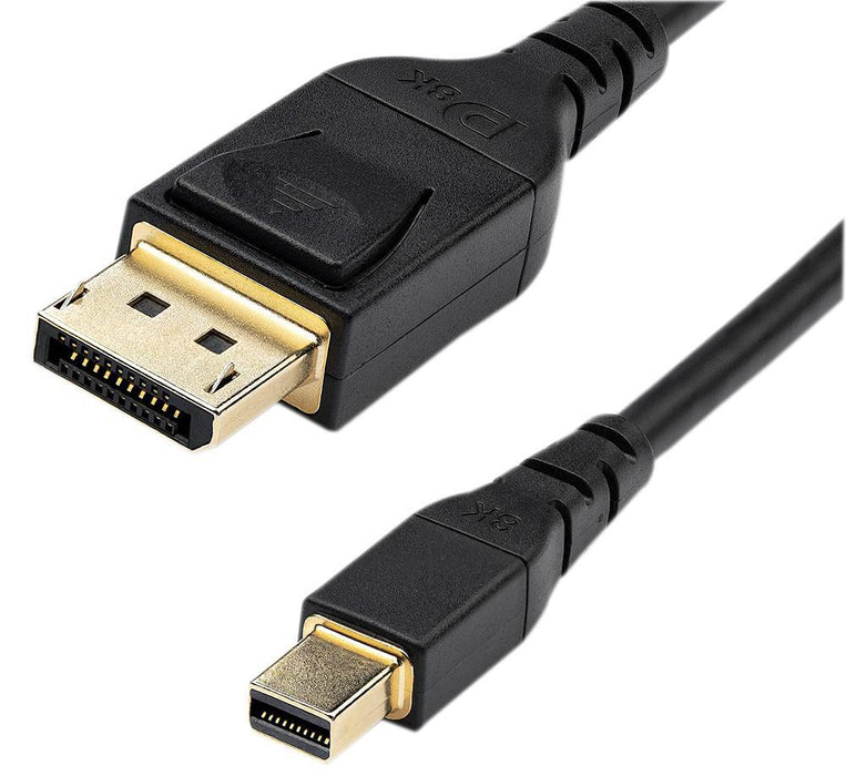 Mini DisplayPort to DisplayPort 1.4 Lead, 2m