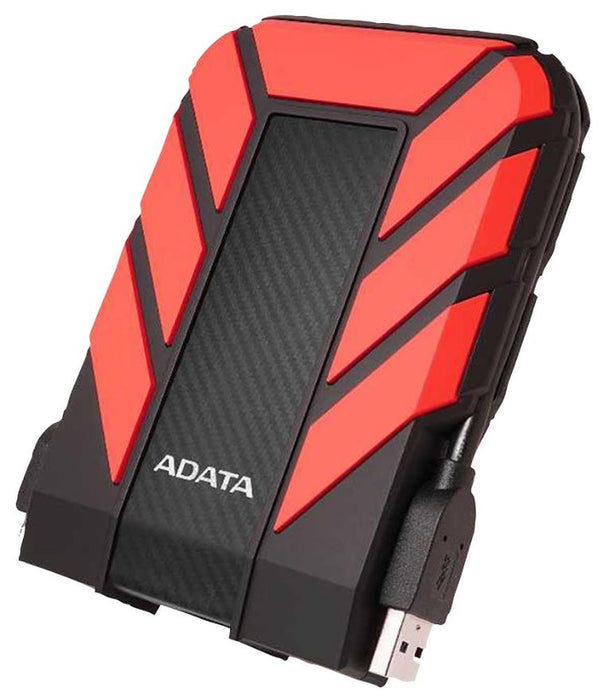 HD710 Pro Durable USB 3.0 Portable Hard Drive, 1TB Red - Dust, Water & Shockproof