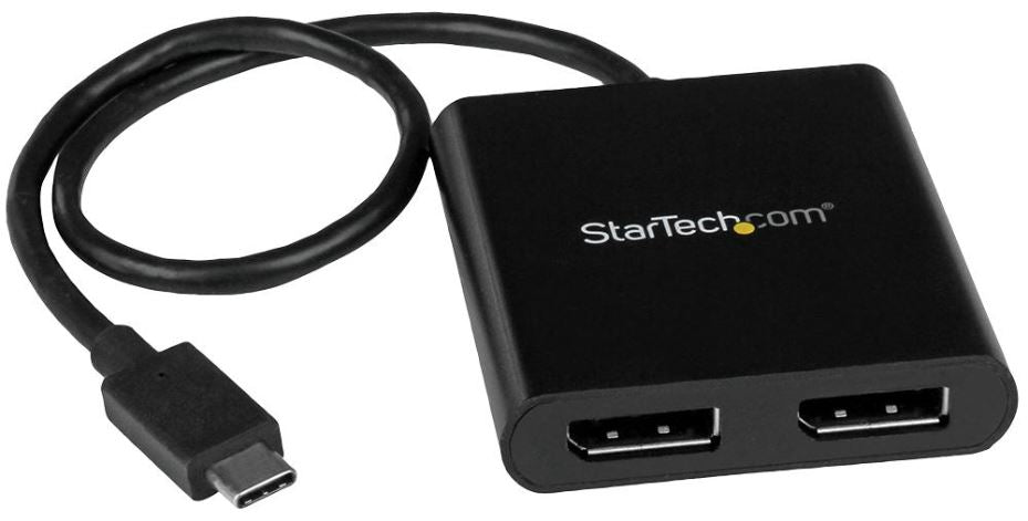 USB-C to Dual DisplayPort 1.2 Multi Monitor MST Hub