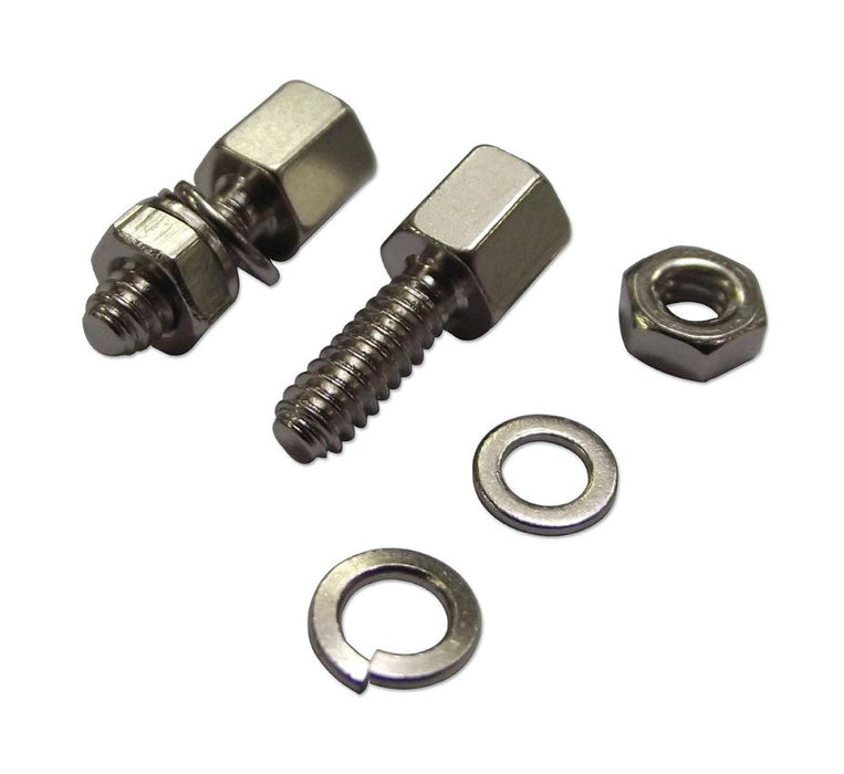 Screwlock, 12.7mm 4-40UNC, 2.85mm Nut, 2 Pack