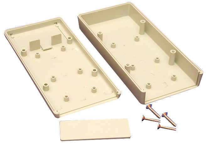 IP54 ABS Handheld Enclosure with Battery Compartment and Removable Pan ...
