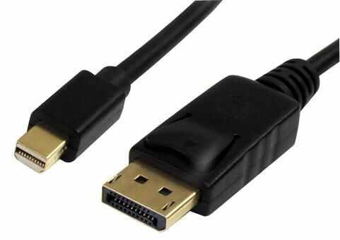 STARTECH - Mini DisplayPort 1.2 to DisplayPort Lead, 1m Black