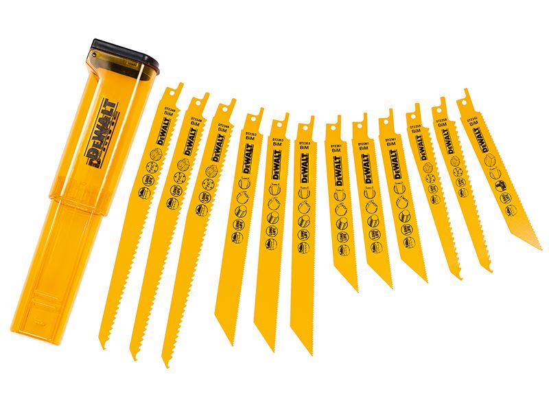 Dewalt - DT2445 Reciprocating Saw Blade Set, 12 Piece