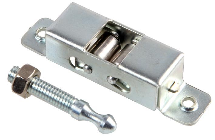 Slam-Shut Door Box Catch and Striker