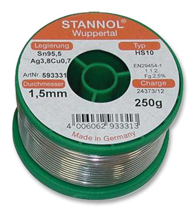 Lead Free Solder Wire 0.8mm - 217°C