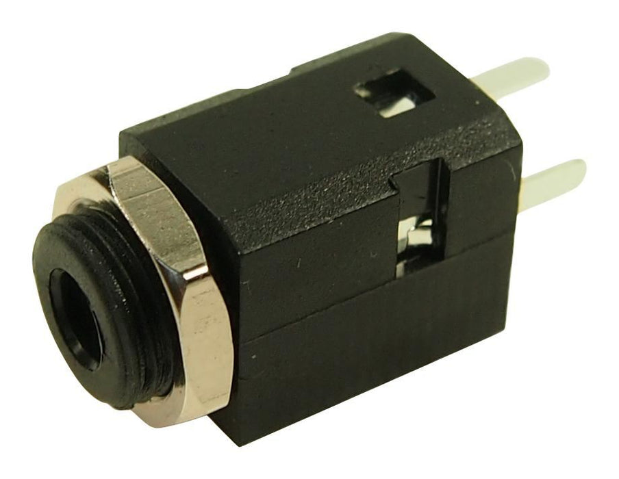 Stereo Jack, 3.5mm, Panel Mount Hex Nut