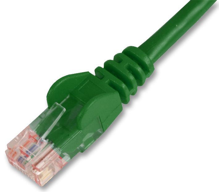 10m Green Cat5e Snagless UTP Ethernet Patch Lead