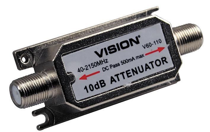 10dB Attenuator for IRS/MATV System V60-110