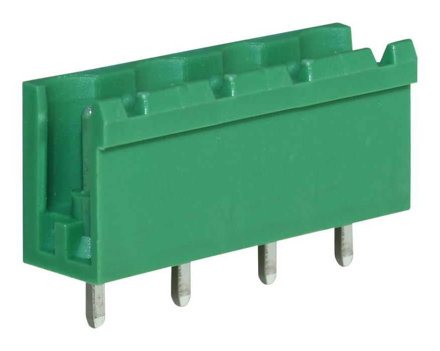 7.62mm Pitch Pluggable Rising Clamp Terminal Block, 4-Pole, 15A