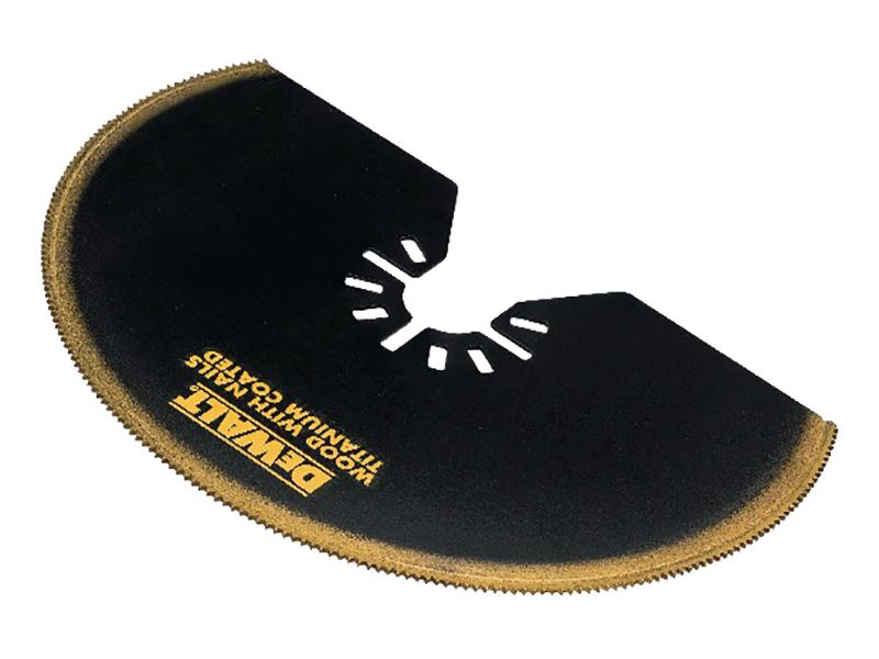 Dewalt - Multi-Tool Titanium Semi Circle Blade 100mm