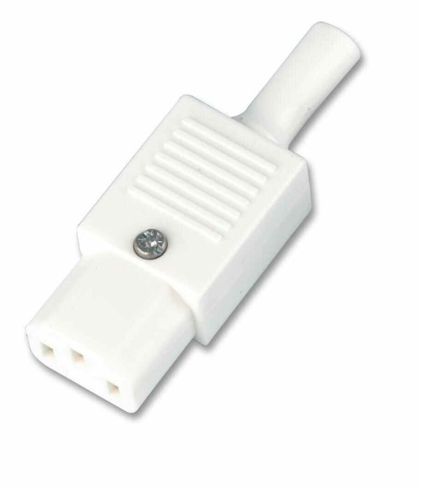 Rewireable Free Socket White