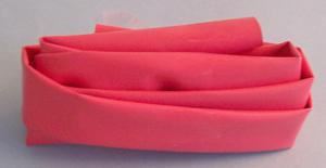 TE CONNECTIVITY Heat Shrink Tubing Red 2:1 Shrink Ratio