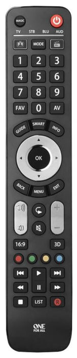 Evolve 4-in-1 Universal TV Remote Control