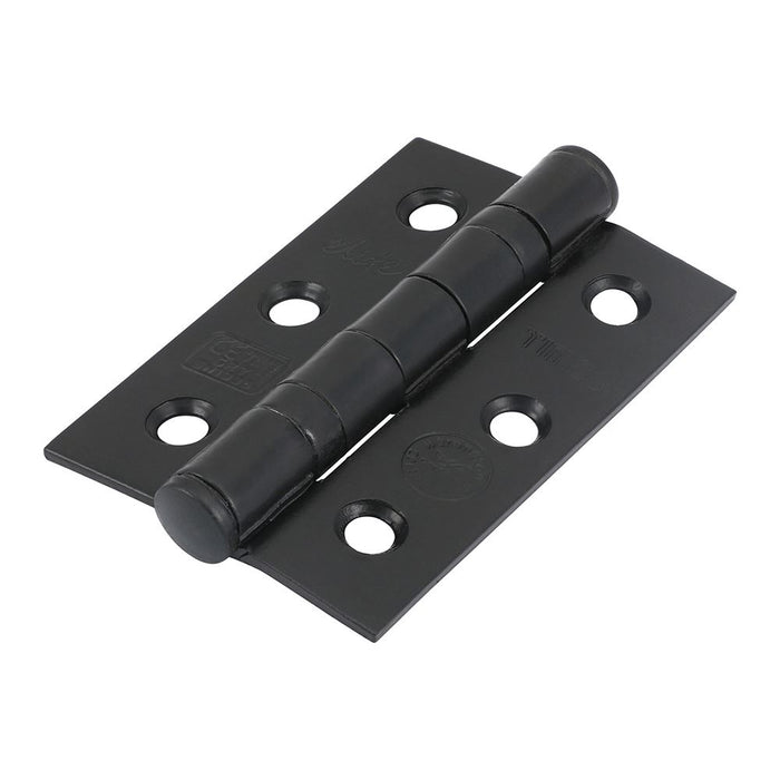 Grade 7 Fire Door Hinges - Size 76 x 51 x 2.2mm Pack of 2. Various Colours