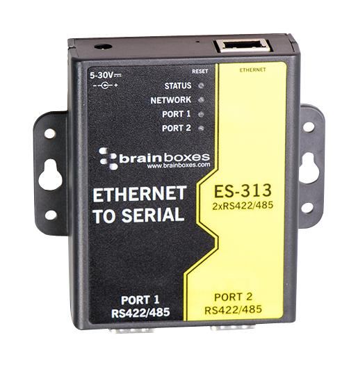 2-Port RS422/485 Ethernet to Serial Device Server