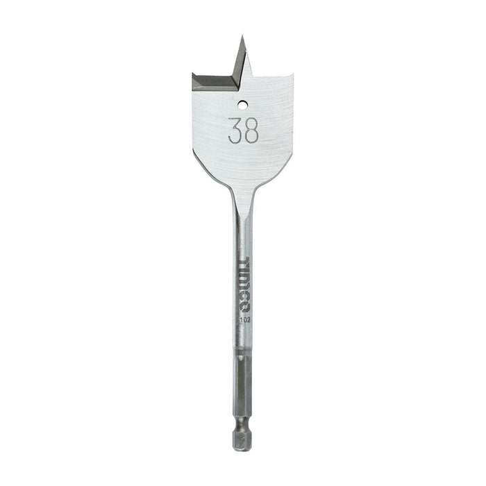 Flat Timber, MDF, Wood Drill Bit - Carbon Steel - 1 Each