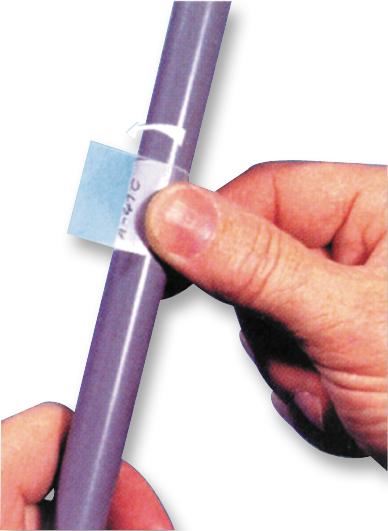 Write-On Marker Book 25 x 75mm 60 Strips