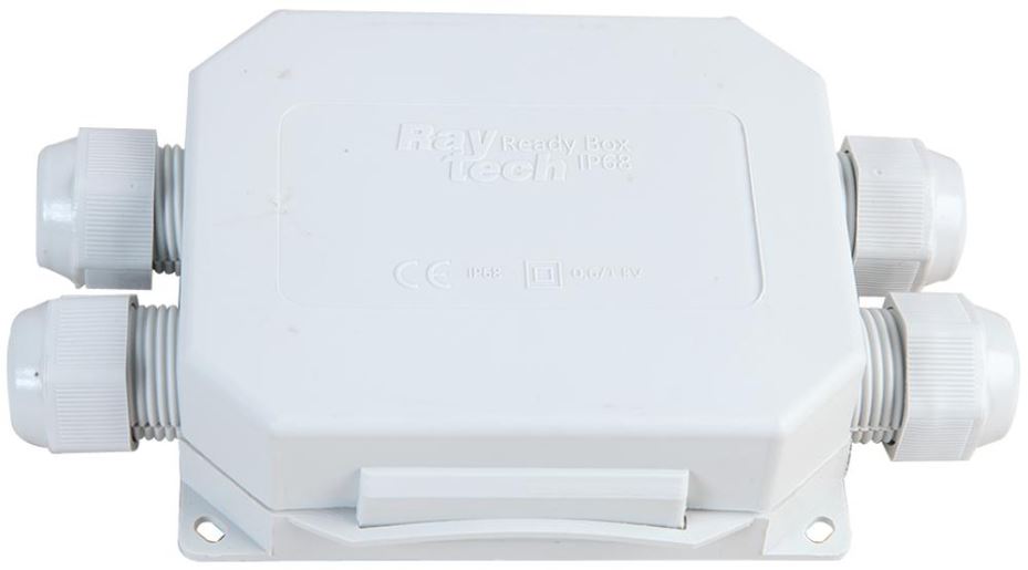 4-Entry Gel Connection Box With 5-Pole Terminal Block, IP69K