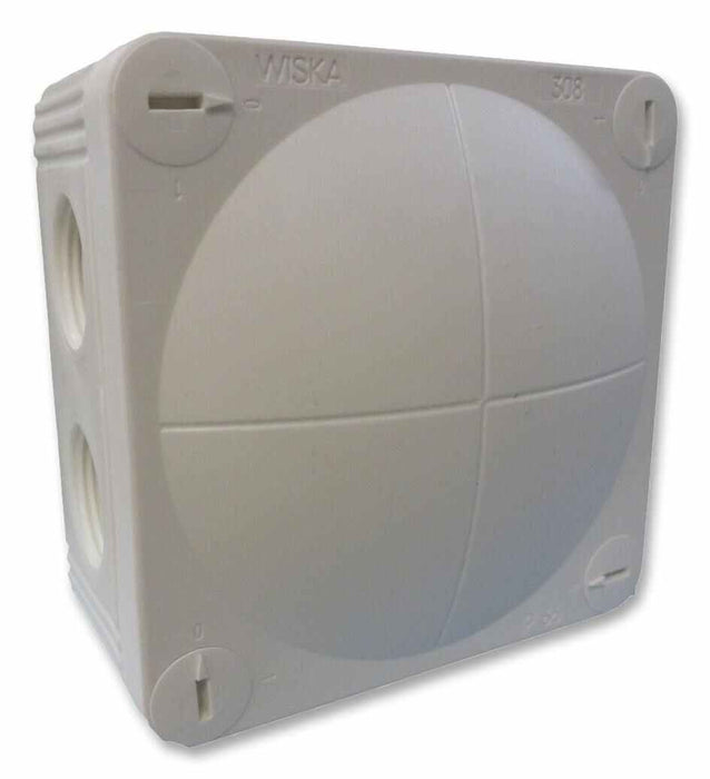 Combi 308/5/W Polypropylene IP66/67 Junction Box White 85 x 85 x 51mm