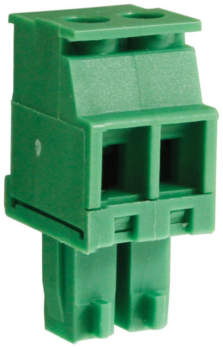 3.81mm Pluggable Rising Clamp Terminal Block, 2-Pole, 8A