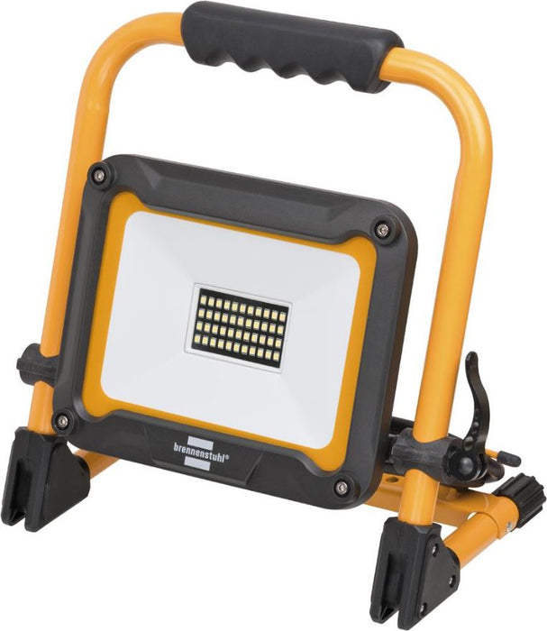 30W JARO Mobile LED Floodlight, 2930lm, 6500K, IP65, 240V, 3m Cable