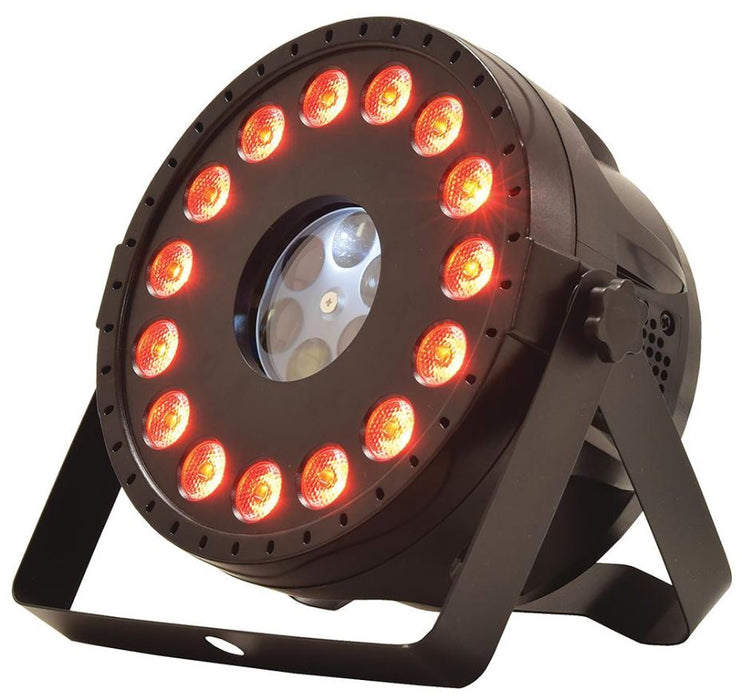 4x3W RGBW Gobo + 15x1.5W RGB Wash Light Fixture with Bracket