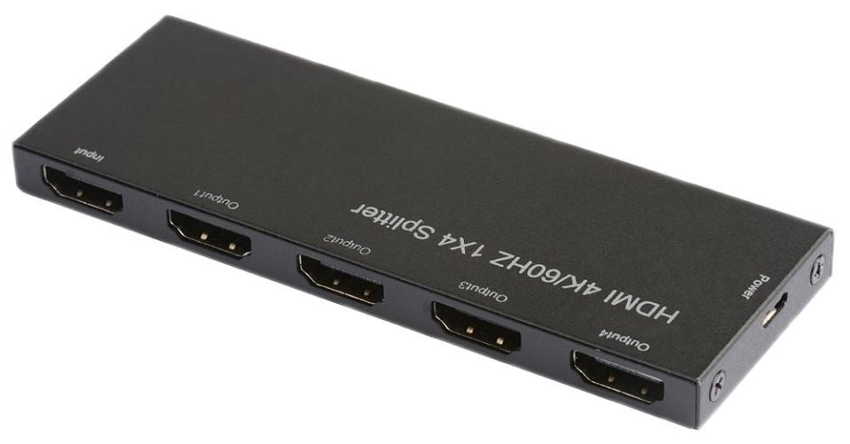 1x4 4K HDMI Cascading Splitter