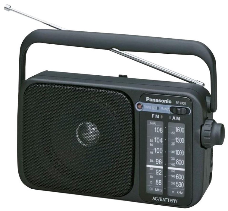 Portable AM / FM Radio Black