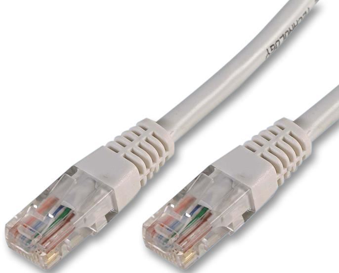 10m White Cat5e Ethernet Patch Lead